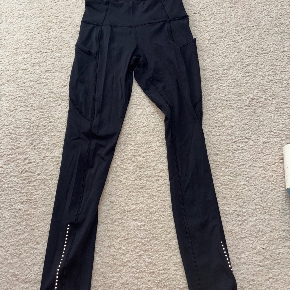 Lululemon Athletica Black High-Waisted Leggings